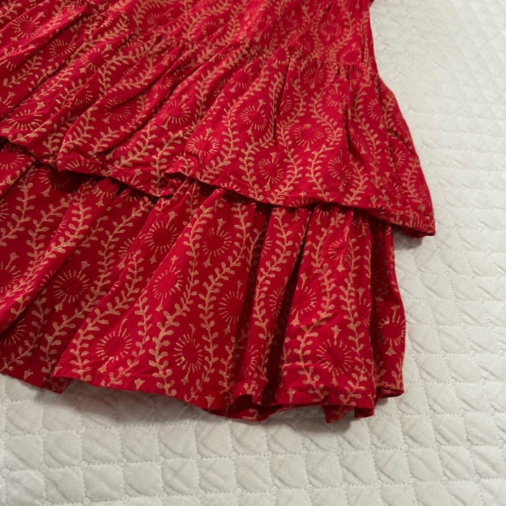 Shore Smocked Ruffle Hem Romper - Picture 6 of 10